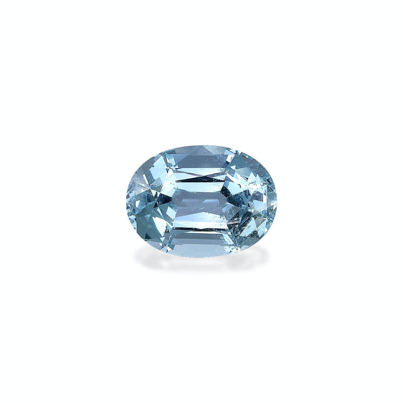 Aigue-Marine taille OVALE Baby Blue 8.43 carats