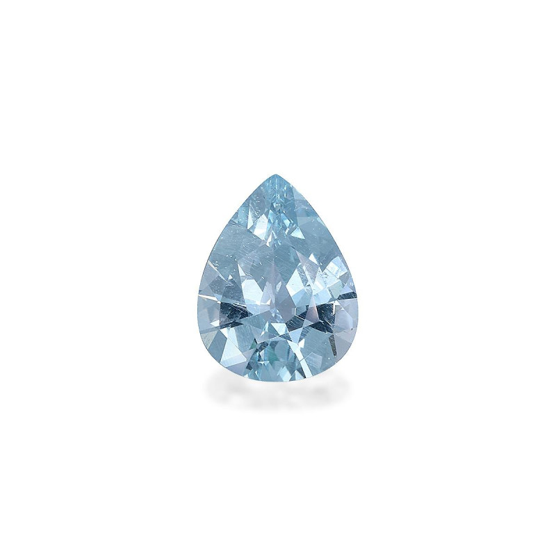 Aquamarin lengte Birne Baby blau 4.00 karaten