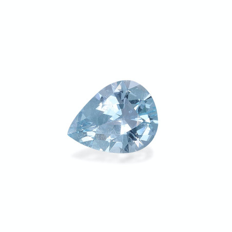 Pear-cut Aquamarine Baby Blue 4.00 carats