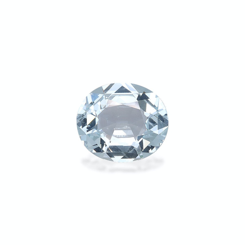 Aguamarina taille OVALE Bleu Ciel 6.12 carats