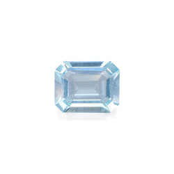 RECTANGULAR-cut Aquamarine...