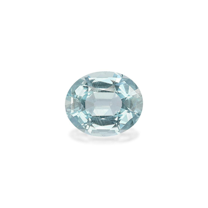 Aquamarin lengte OVAL Baby blau 4.75 karaten