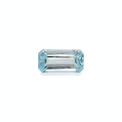 RECTANGULAR-cut Aquamarine...