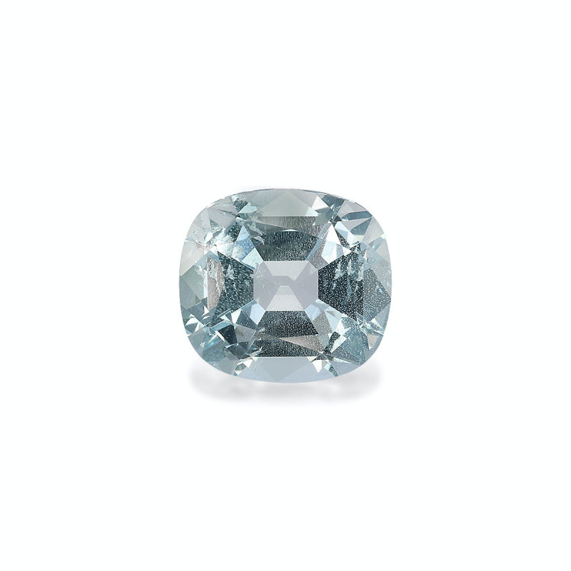 CUSHION-cut Aquamarine Sky Blue 3.04 carats
