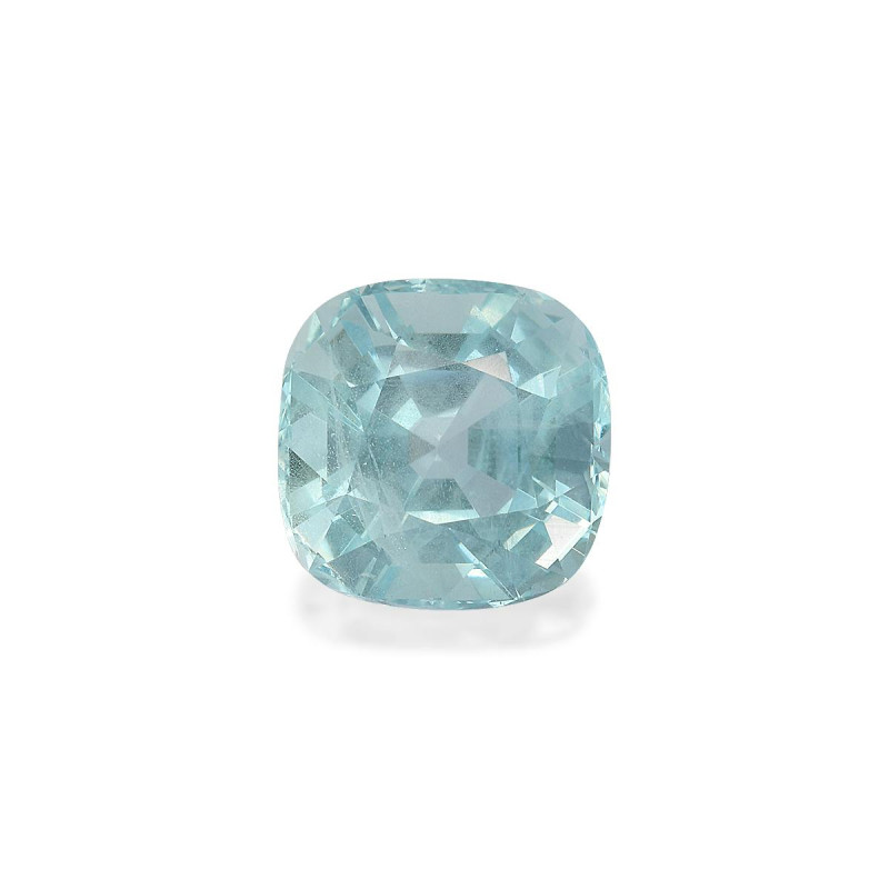CUSHION-cut Aquamarine Baby Blue 4.84 carats