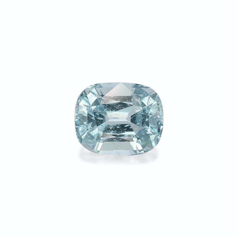 CUSHION-cut Aquamarine Baby Blue 4.96 carats