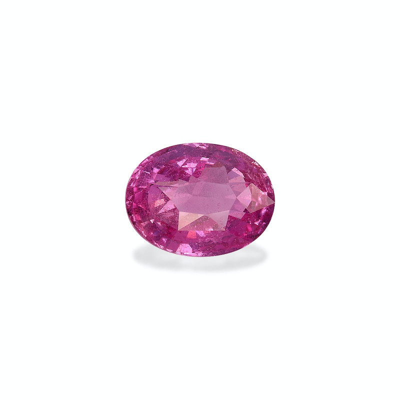 Zafiro rosa taille OVALE Fuscia Pink 3.00 carats