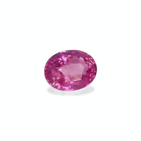 Saphir rose taille OVALE Fuscia Pink 3.00 carats