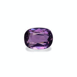 CUSHION-cut Purple Sapphire...