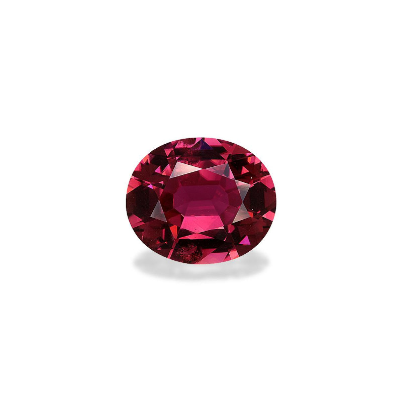 OVAL-cut Pink Tourmaline Rosewood Pink 5.64 carats