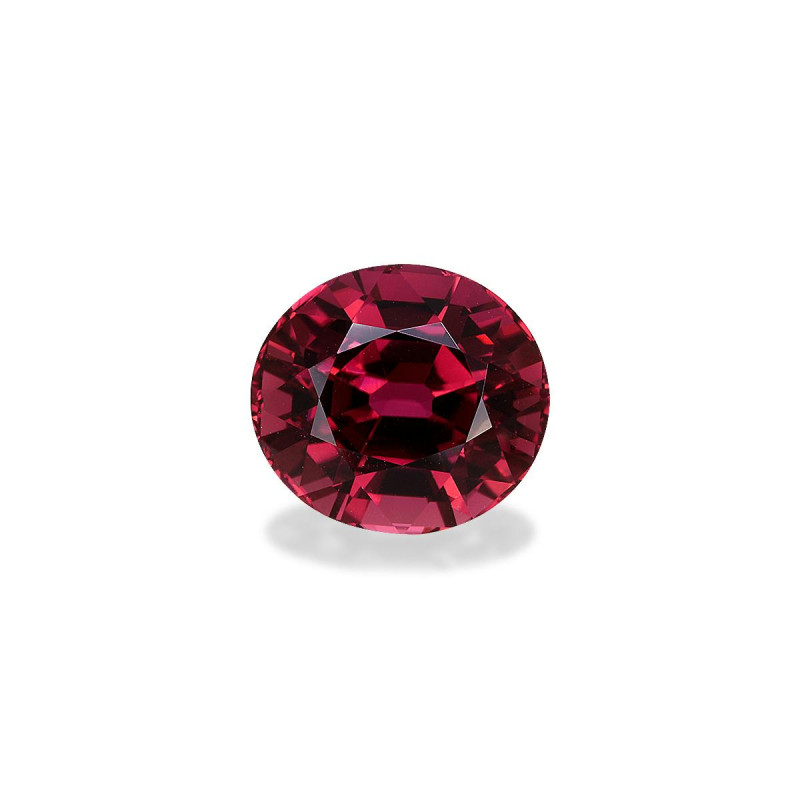 OVAL-cut Pink Tourmaline Rosewood Pink 6.18 carats