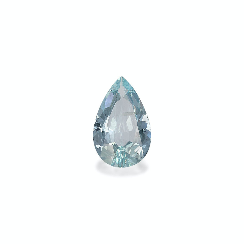 Aquamarin lengte Birne Baby blau 3.57 karaten