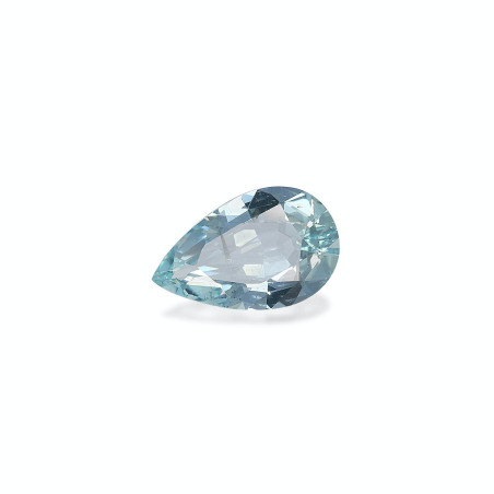 海蓝宝 taille 梨子 蔚蓝色的婴儿 3.57 carats