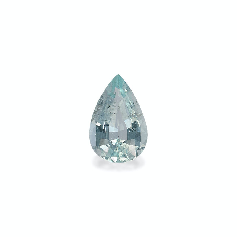 Pear-cut Aquamarine Sky Blue 4.25 carats