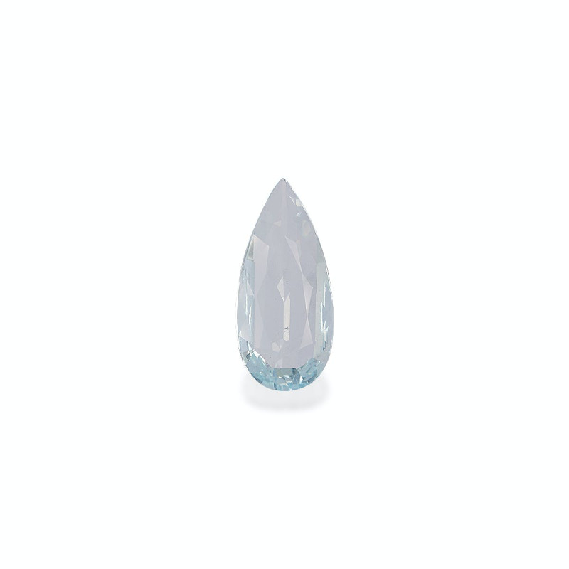 Aquamarin lengte Birne Baby blau 2.45 karaten
