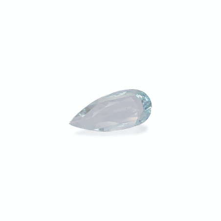 海蓝宝 taille 梨子 蔚蓝色的婴儿 2.45 carats