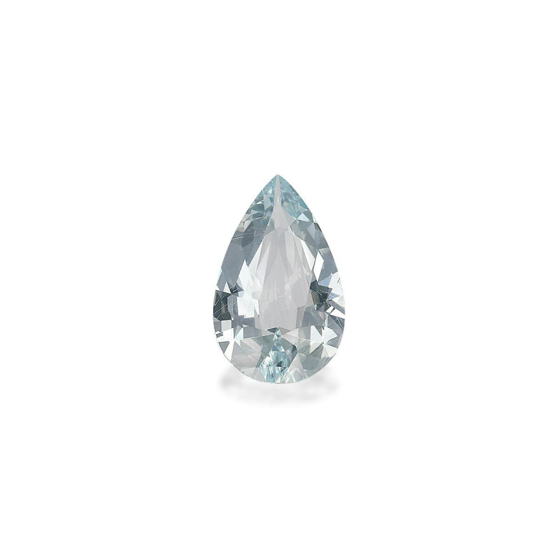 Pear-cut Aquamarine Sky Blue 4.85 carats