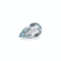 Hemelblauwe peervormige Aquamarijn van 4,85 karaat