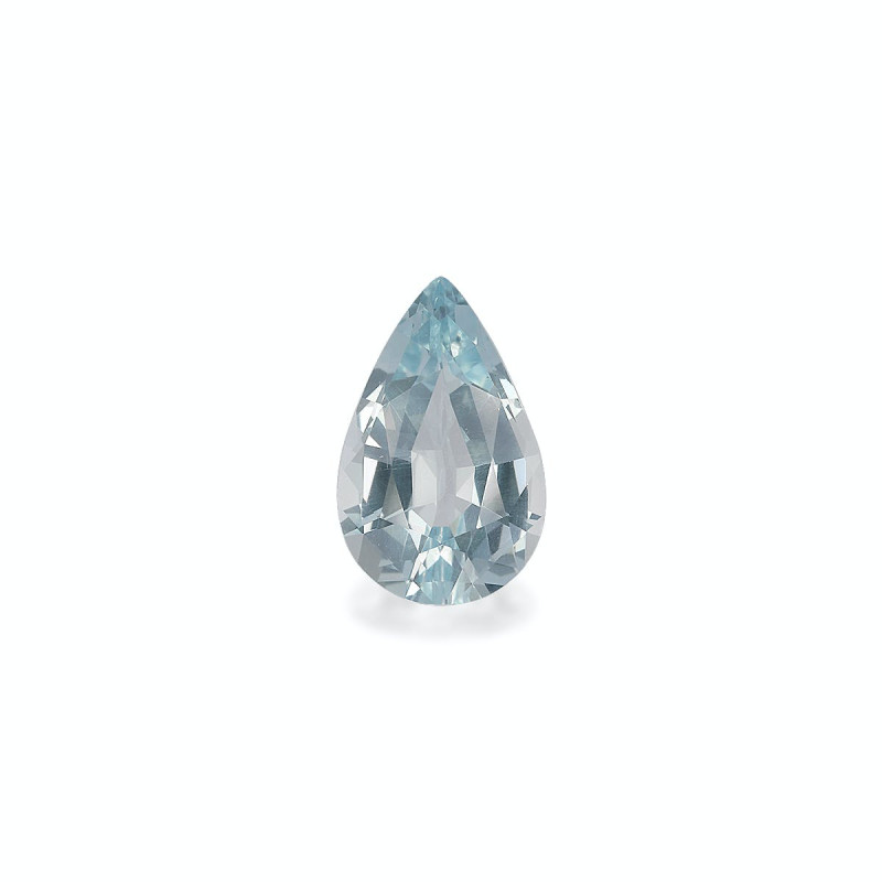 Aguamarina taille Poire Bleu Ciel 4.39 carats