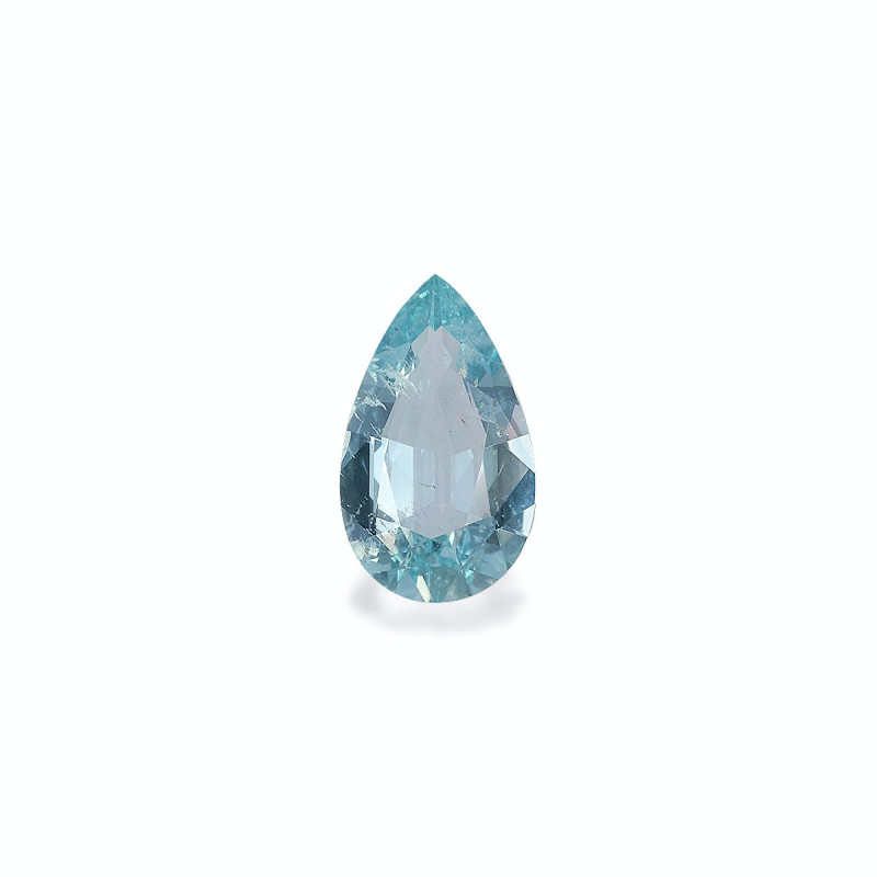 Aigue-Marine taille Poire Arctic Blue 3.29 carats