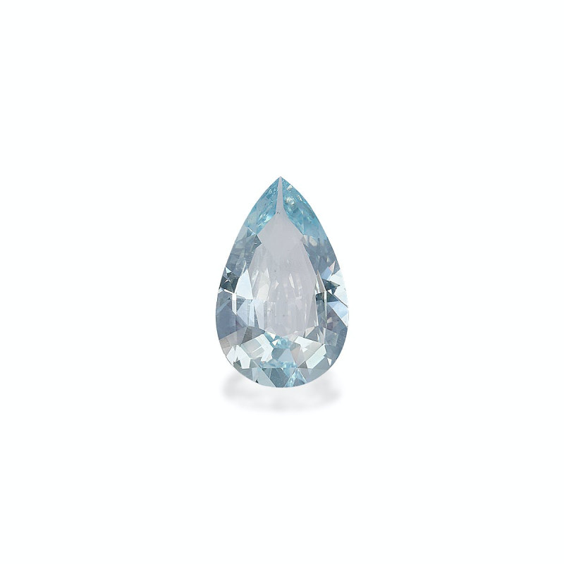 Aquamarin lengte Birne Himmelblau 3.94 karaten