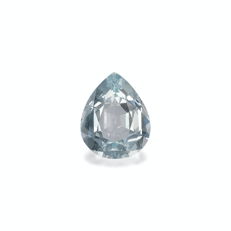 Aquamarin lengte Birne Baby blau 3.40 karaten
