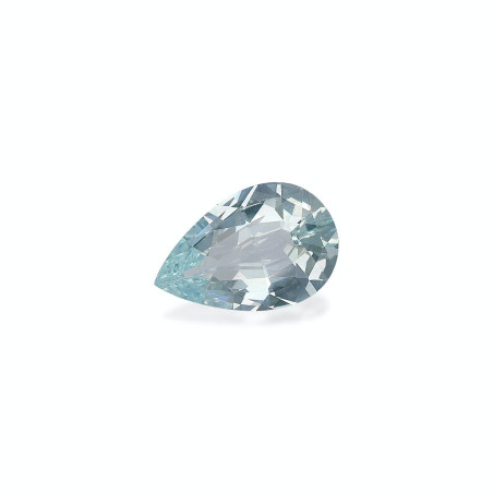 Aquamarin lengte Birne Himmelblau 4.47 karaten
