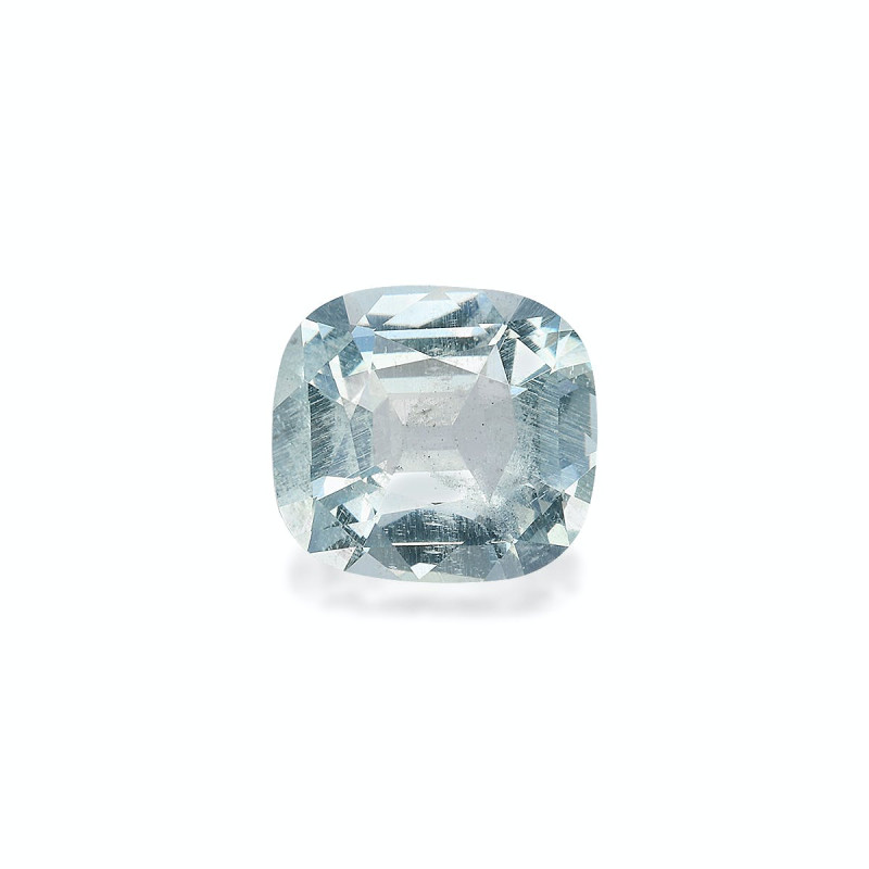 CUSHION-cut Aquamarine Sky Blue 5.04 carats