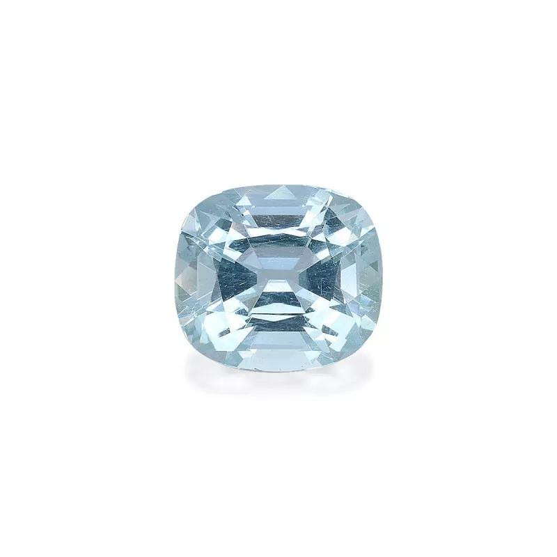 CUSHION-cut Aquamarine Baby Blue 4.61 carats