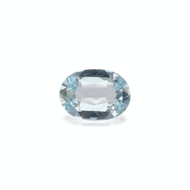 Aigue-Marine taille OVALE Baby Blue 4.55 carats