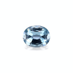 海蓝宝 taille 椭圆形 蓝色 3.70 carats