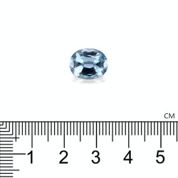 Ovale geslepen Blauwe Aquamarijn 3.70 karaat