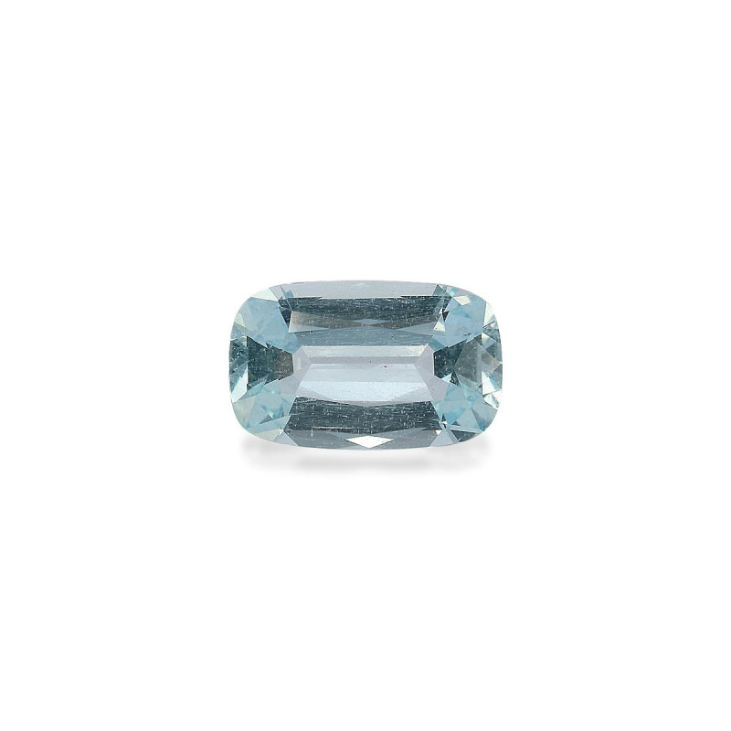 CUSHION-cut Aquamarine Baby Blue 3.86 carats