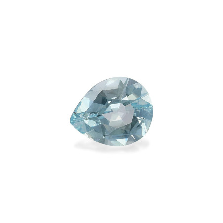 海蓝宝 taille 梨子 蔚蓝色的婴儿 2.31 carats