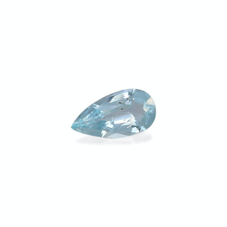 Aguamarina taille Poire Bleu Ciel 3.29 carats