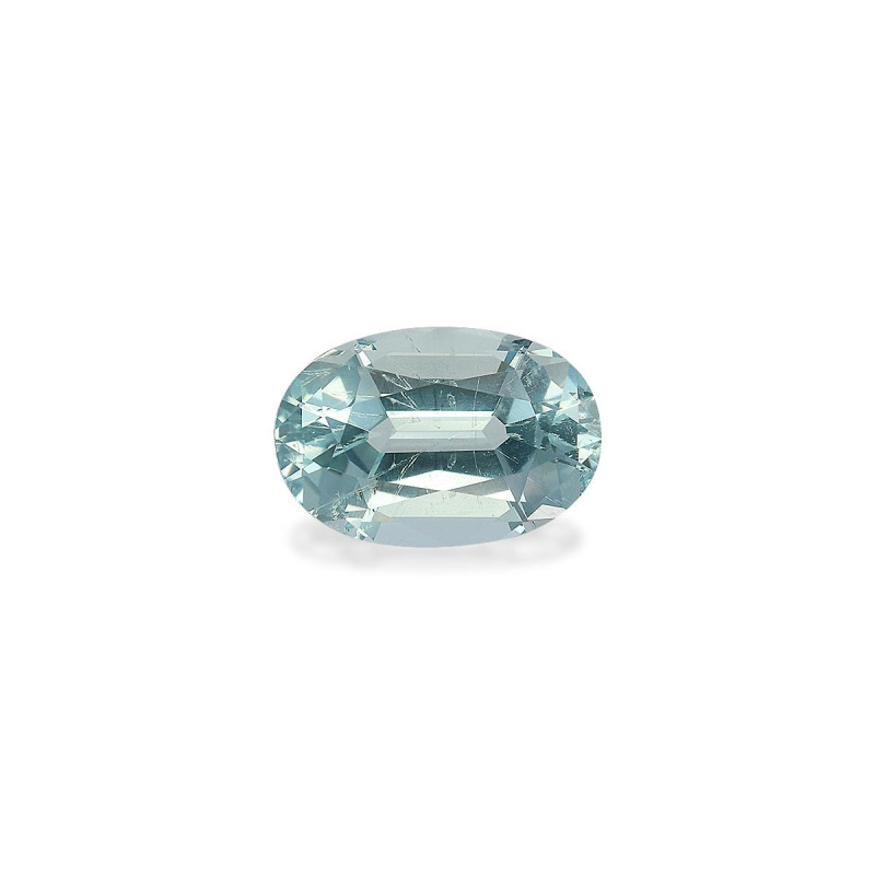 Aguamarina taille OVALE Bleu Ciel 3.65 carats