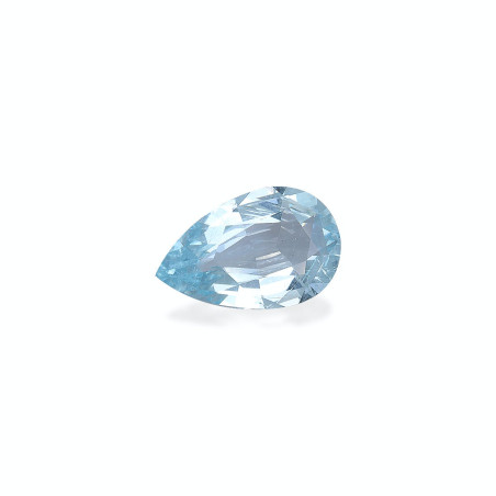 Aguamarina taille Poire Baby Blue 7.71 carats