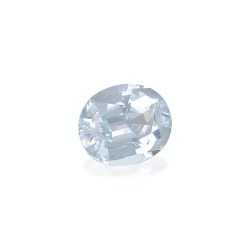 Ovaal geslepen hemelsblauwe Aquamarijn van 16,43 karaat