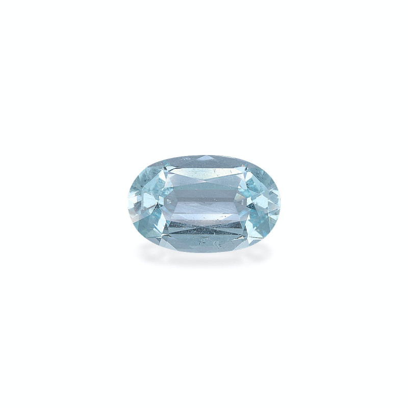 Aguamarina taille OVALE Baby Blue 9.80 carats