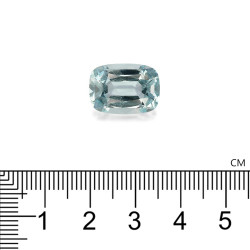 Kussen geslepen Baby Blauwe Aquamarijn van 8.13 karaat