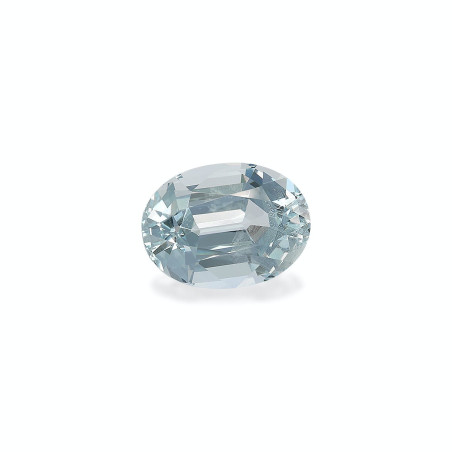 Aguamarina taille OVALE Bleu Ciel 13.14 carats