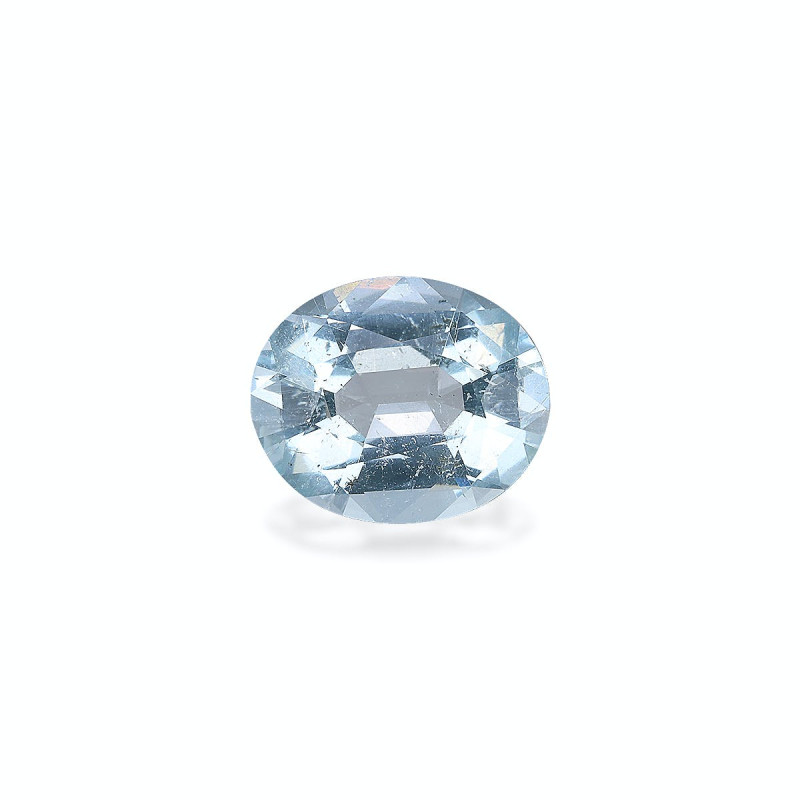 Aguamarina taille OVALE Baby Blue 3.24 carats