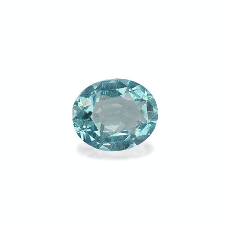 Aguamarina taille OVALE Teal Blue 3.04 carats