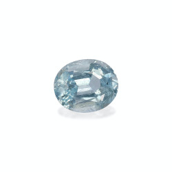 Ovaal geslepen Baby Blauwe Aquamarijn van 3,28 karaat