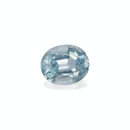 Aquamarin lengte OVAL Baby blau 3.28 karaten