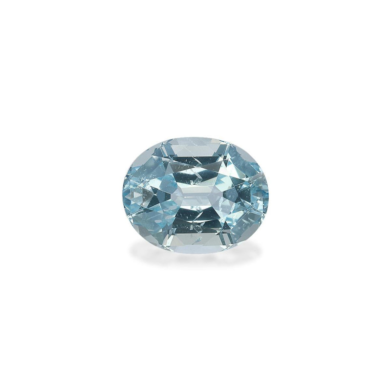 Aguamarina taille OVALE Baby Blue 2.96 carats