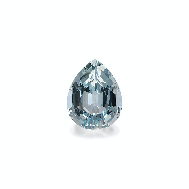 Aguamarina taille Poire Bleu Ciel 16.30 carats