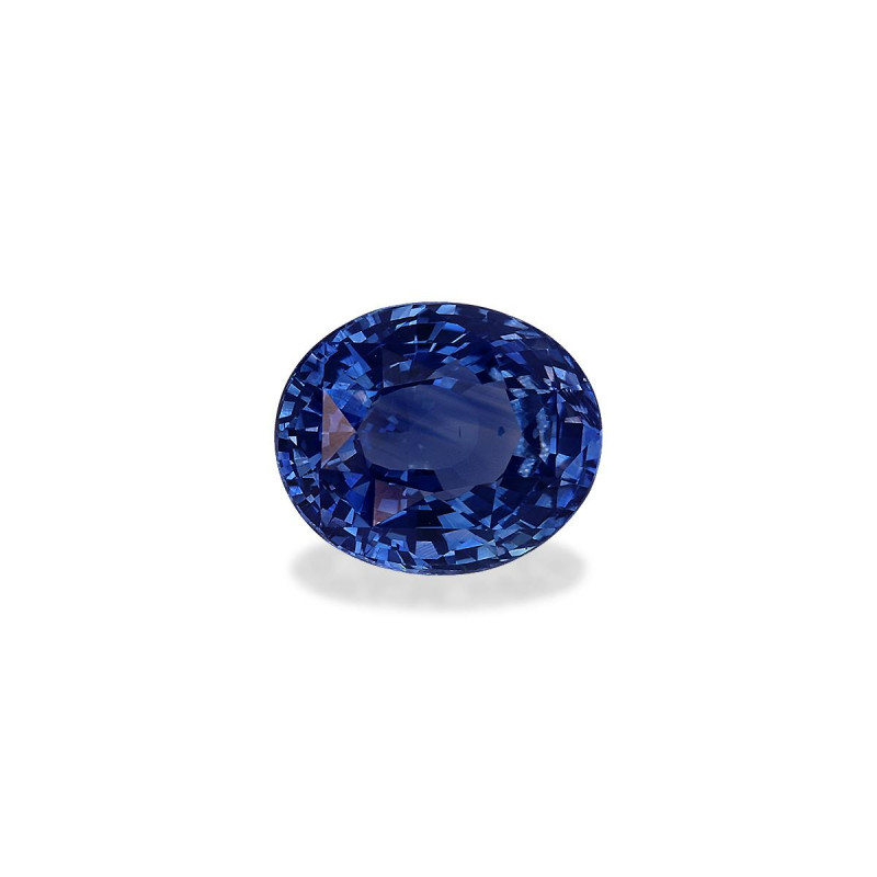 Saphir bleu taille OVALE Bleu 2.54 carats