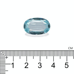 Ovaal geslepen Baby Blauwe Aquamarijn van 9,92 karaat