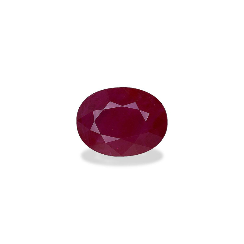 OVAL-cut Burma Ruby Red 3.01 carats